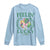 St. Patrick's Day Long Sleeve Shirt Feelin' Lucky Vibes Shamrock Coquette Bow