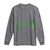 St. Patrick's Day Long Sleeve Shirt Good Luck And Good Vibes Shamrock Coquette Bow
