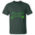 St. Patrick's Day T Shirt Good Luck And Good Vibes Shamrock Coquette Bow
