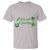 St. Patrick's Day T Shirt Good Luck And Good Vibes Shamrock Coquette Bow