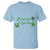 St. Patrick's Day T Shirt Good Luck And Good Vibes Shamrock Coquette Bow