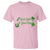 St. Patrick's Day T Shirt Good Luck And Good Vibes Shamrock Coquette Bow