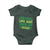 Funny St. Patrick's Day Baby Onesie Who Needs Luck When You're Got Charm