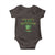 Funny St. Patrick's Day Baby Onesie Wee Little Hooligan Shamrock Leprechaun Hat