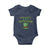 Funny St. Patrick's Day Baby Onesie Wee Little Hooligan Shamrock Leprechaun Hat