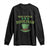 Funny St. Patrick's Day Long Sleeve Shirt Wee Little Hooligan Shamrock Leprechaun Hat