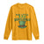 Funny St. Patrick's Day Long Sleeve Shirt Wee Little Hooligan Shamrock Leprechaun Hat