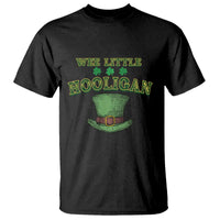 Funny St. Patrick's Day T Shirt Wee Little Hooligan Shamrock Leprechaun Hat