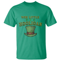 Funny St. Patrick's Day T Shirt Wee Little Hooligan Shamrock Leprechaun Hat