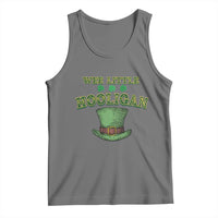 Funny St. Patrick's Day Tank Top Wee Little Hooligan Shamrock Leprechaun Hat