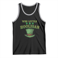 Funny St. Patrick's Day Tank Top Wee Little Hooligan Shamrock Leprechaun Hat