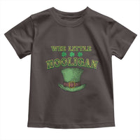 Funny St. Patrick's Day Toddler T Shirt Wee Little Hooligan Shamrock Leprechaun Hat