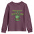 Funny St. Patrick's Day Youth Sweatshirt Wee Little Hooligan Shamrock Leprechaun Hat