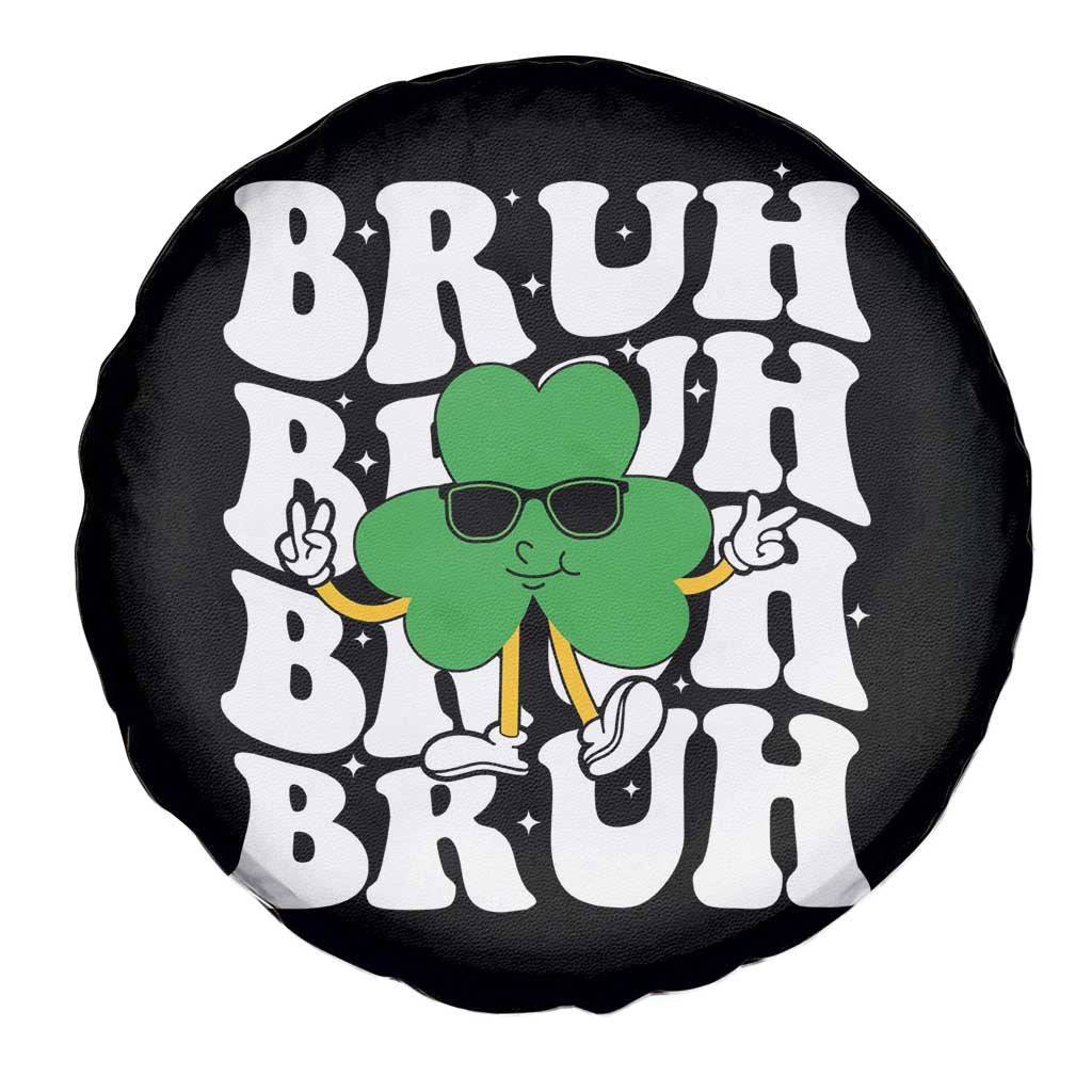Funny St. Patrick's Day Bruh Spare Tire Cover