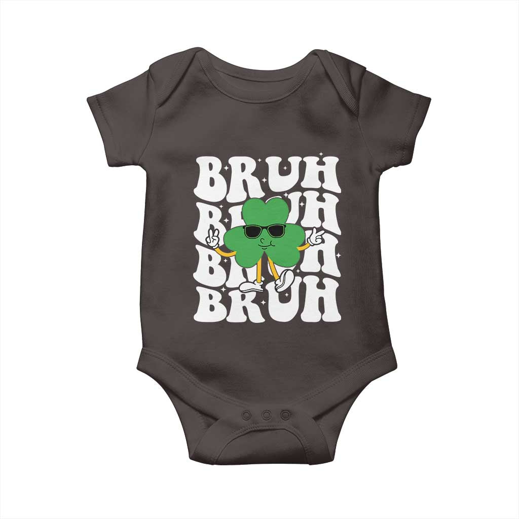 Funny St. Patrick's Day Bruh Baby Onesie