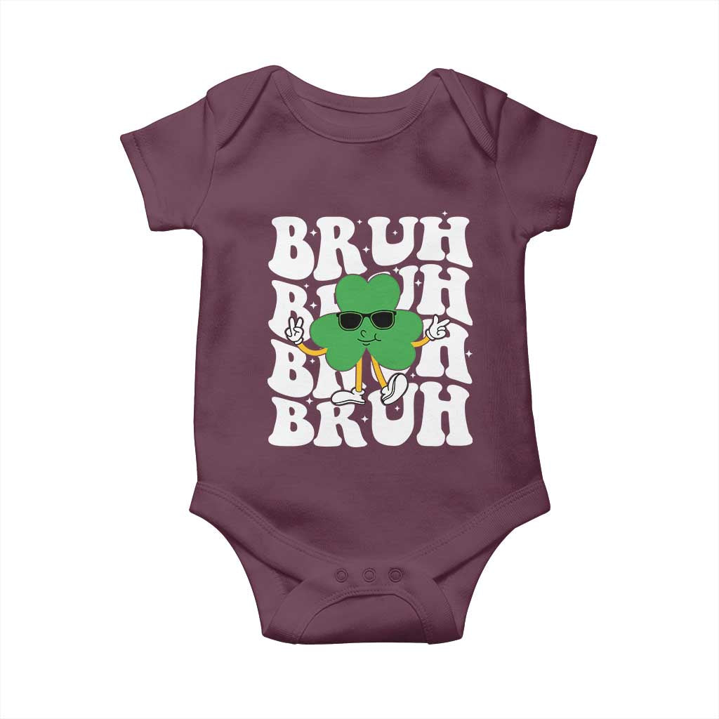 Funny St. Patrick's Day Bruh Baby Onesie