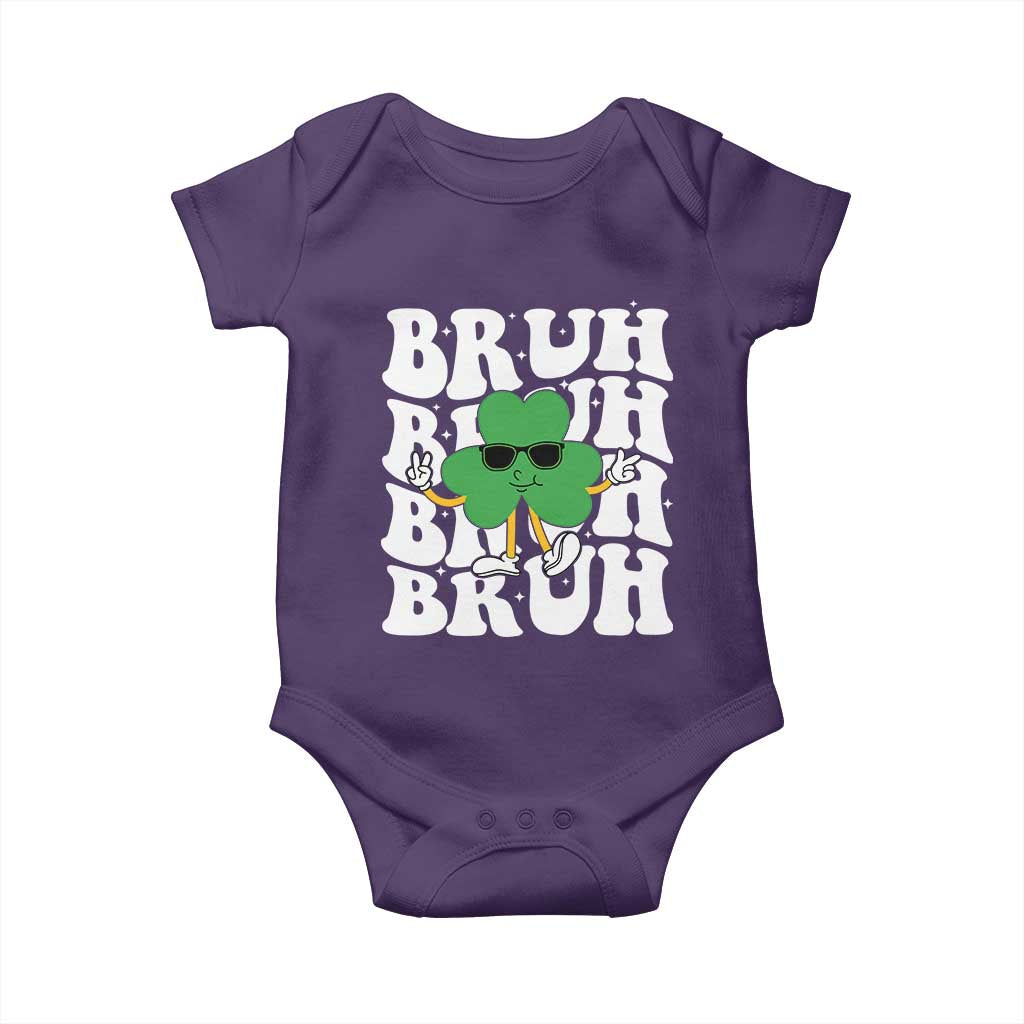 Funny St. Patrick's Day Bruh Baby Onesie