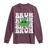 Funny St. Patrick's Day Bruh Long Sleeve Shirt