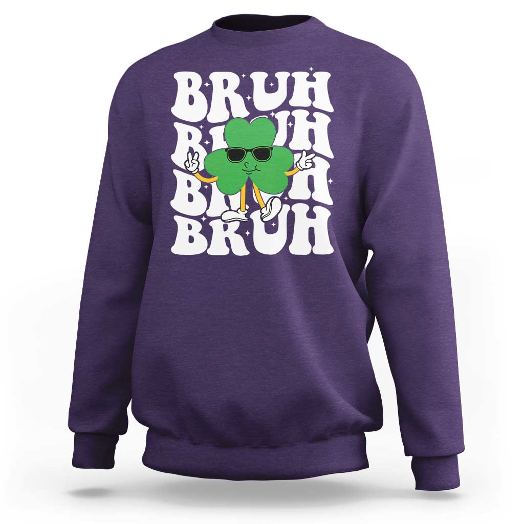 Funny St. Patrick's Day Bruh Sweatshirt