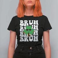 Funny St. Patrick's Day Bruh T Shirt For Women