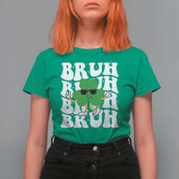 Funny St. Patrick's Day Bruh T Shirt For Women