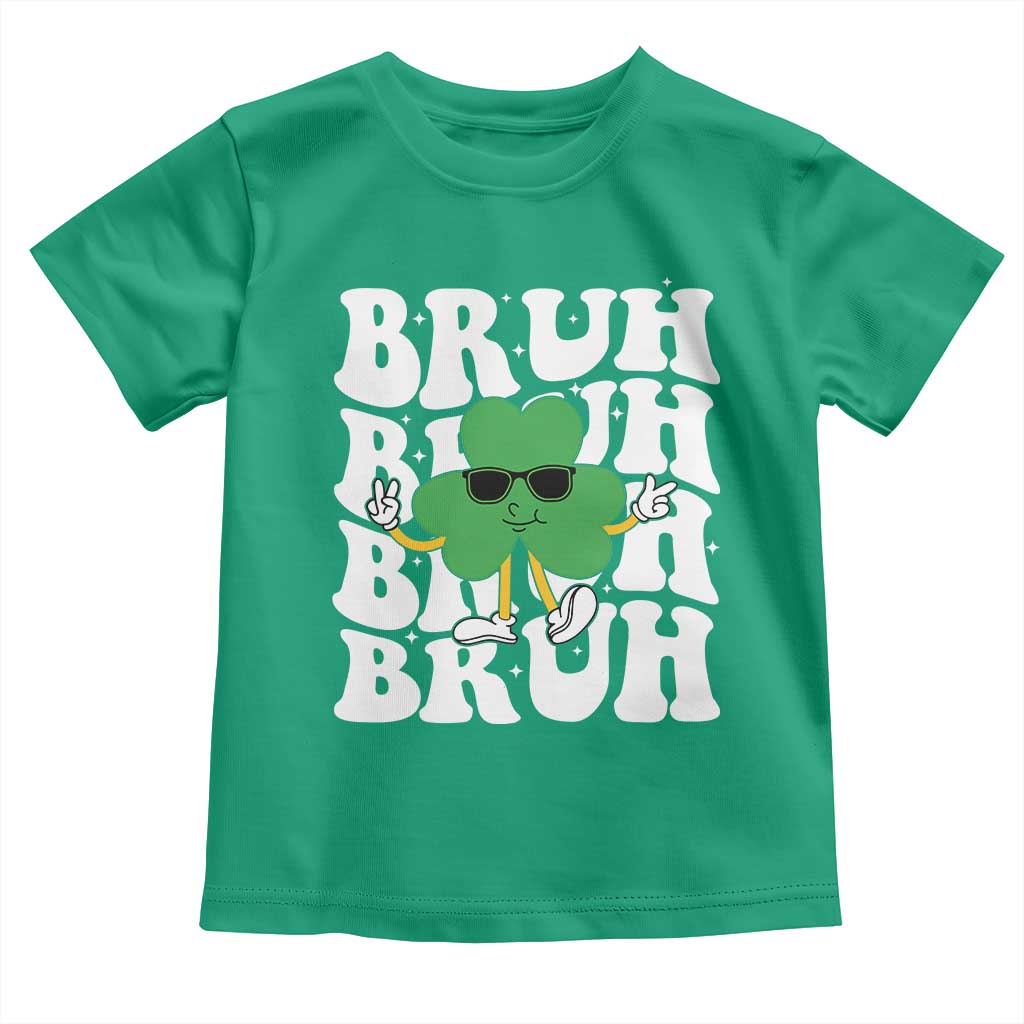 Funny St. Patrick's Day Bruh Toddler T Shirt