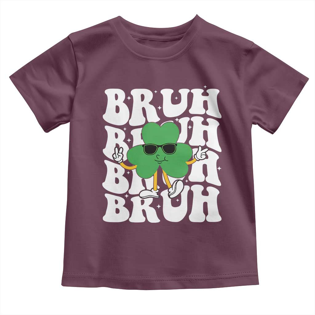 Funny St. Patrick's Day Bruh Toddler T Shirt