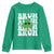 Funny St. Patrick's Day Bruh Youth Sweatshirt