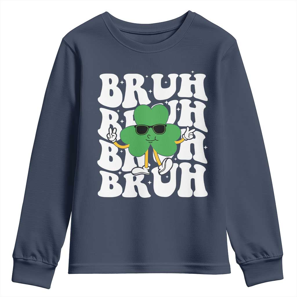 Funny St. Patrick's Day Bruh Youth Sweatshirt