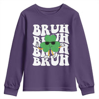 Funny St. Patrick's Day Bruh Youth Sweatshirt
