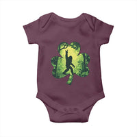 Funny St. Patrick's Day Bigfoot Baby Onesie Sasquatch Shamrock Irish