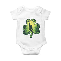 Funny St. Patrick's Day Bigfoot Baby Onesie Sasquatch Shamrock Irish