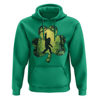 Funny St. Patrick's Day Bigfoot Hoodie Sasquatch Shamrock Irish
