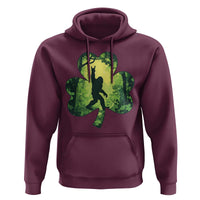 Funny St. Patrick's Day Bigfoot Hoodie Sasquatch Shamrock Irish