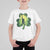 Funny St. Patrick's Day Bigfoot T Shirt For Kid Sasquatch Shamrock Irish