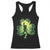 Funny St. Patrick's Day Bigfoot Racerback Tank Top Sasquatch Shamrock Irish