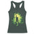 Funny St. Patrick's Day Bigfoot Racerback Tank Top Sasquatch Shamrock Irish