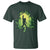 Funny St. Patrick's Day Bigfoot T Shirt Sasquatch Shamrock Irish
