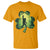 Funny St. Patrick's Day Bigfoot T Shirt Sasquatch Shamrock Irish