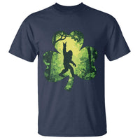 Funny St. Patrick's Day Bigfoot T Shirt Sasquatch Shamrock Irish