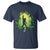 Funny St. Patrick's Day Bigfoot T Shirt Sasquatch Shamrock Irish