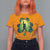 Funny St. Patrick's Day Bigfoot T Shirt For Women Sasquatch Shamrock Irish
