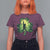 Funny St. Patrick's Day Bigfoot T Shirt For Women Sasquatch Shamrock Irish