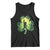 Funny St. Patrick's Day Bigfoot Tank Top Sasquatch Shamrock Irish