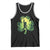 Funny St. Patrick's Day Bigfoot Tank Top Sasquatch Shamrock Irish