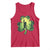 Funny St. Patrick's Day Bigfoot Tank Top Sasquatch Shamrock Irish