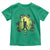 Funny St. Patrick's Day Bigfoot Toddler T Shirt Sasquatch Shamrock Irish