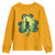 Funny St. Patrick's Day Bigfoot Youth Sweatshirt Sasquatch Shamrock Irish