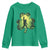 Funny St. Patrick's Day Bigfoot Youth Sweatshirt Sasquatch Shamrock Irish