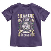 Funny St. Patrick's Day Toddler T Shirt Shenanigans Because Life Is More Fun When You Are Up To Something